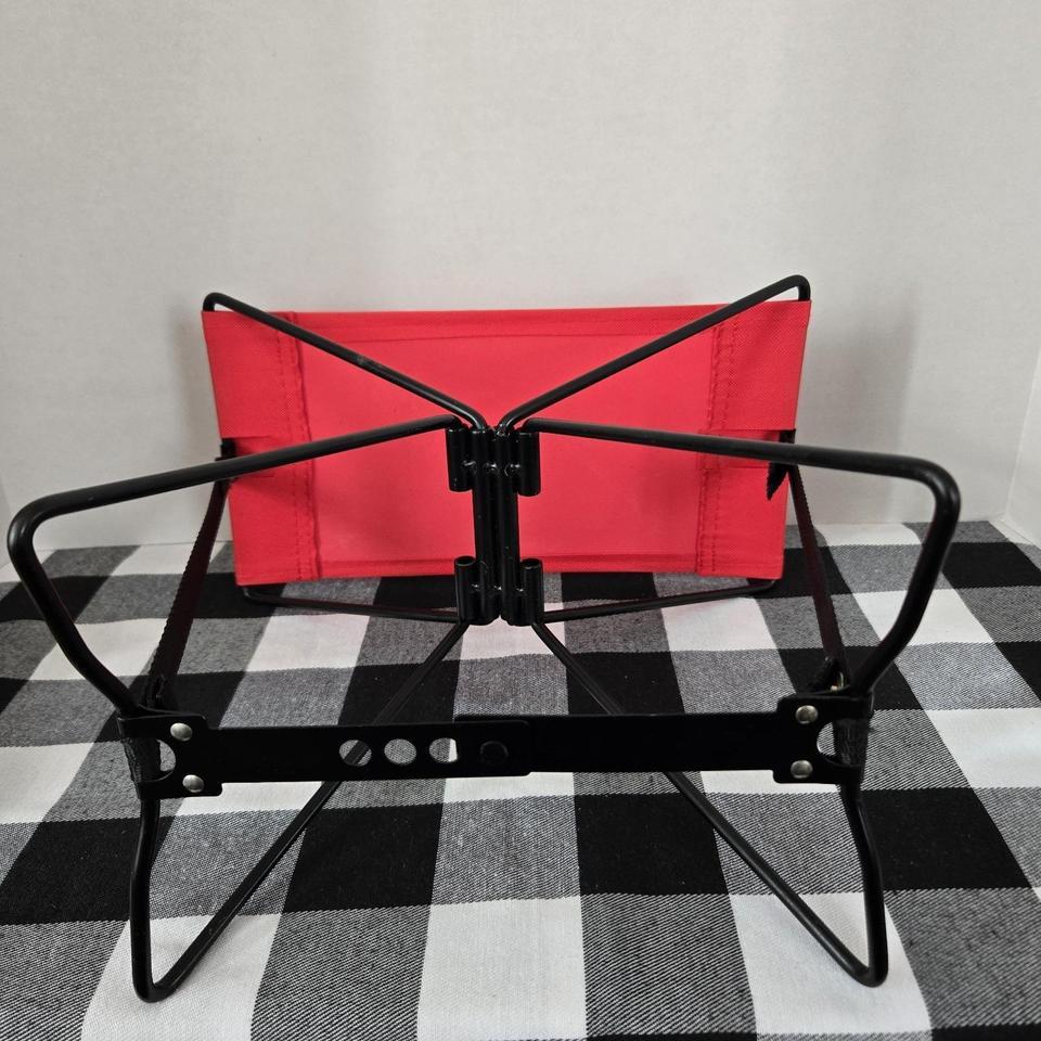 Red Folding Travel Camping Chair 4