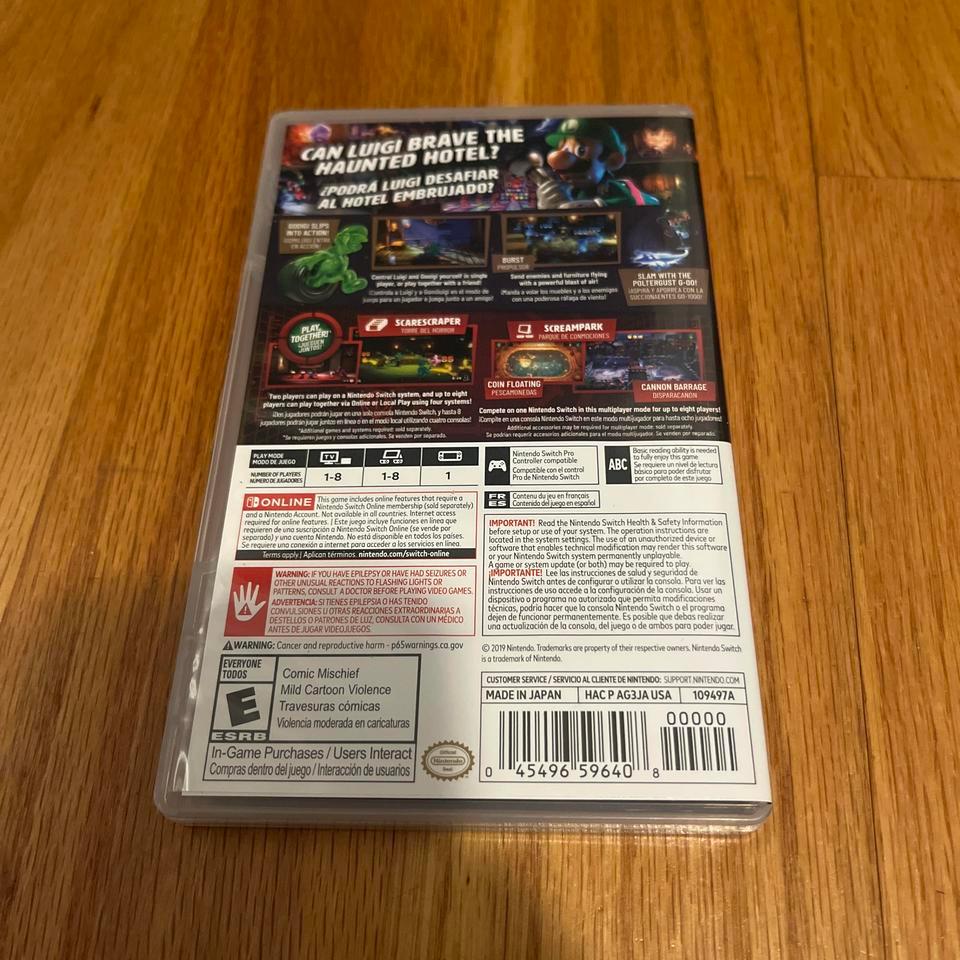 Luigis Mansion 3 Nintendo Video B042 3