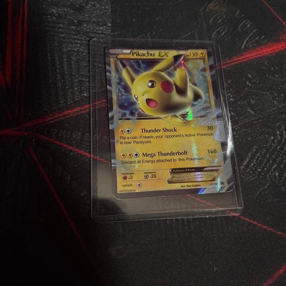 Pikachu Ex 17115 Pokemon Card 9130