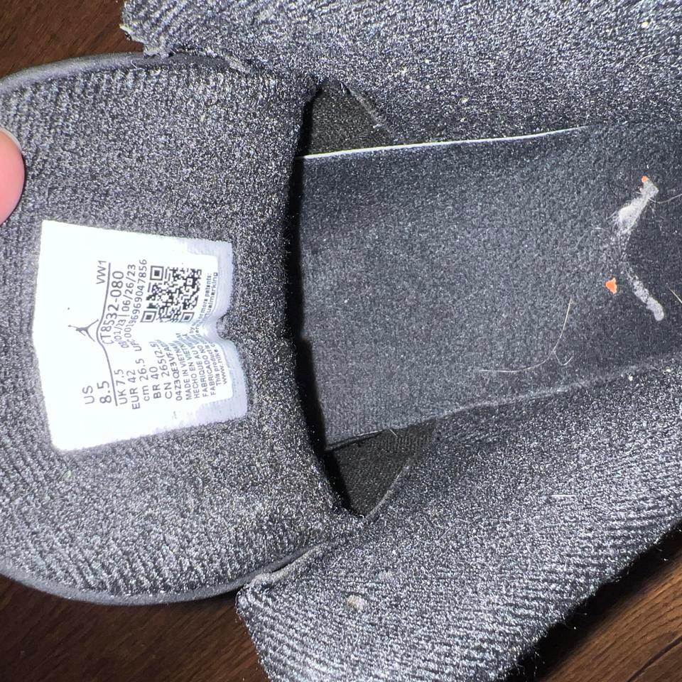 Jordan 3 Fear Black Orange 3dee 3