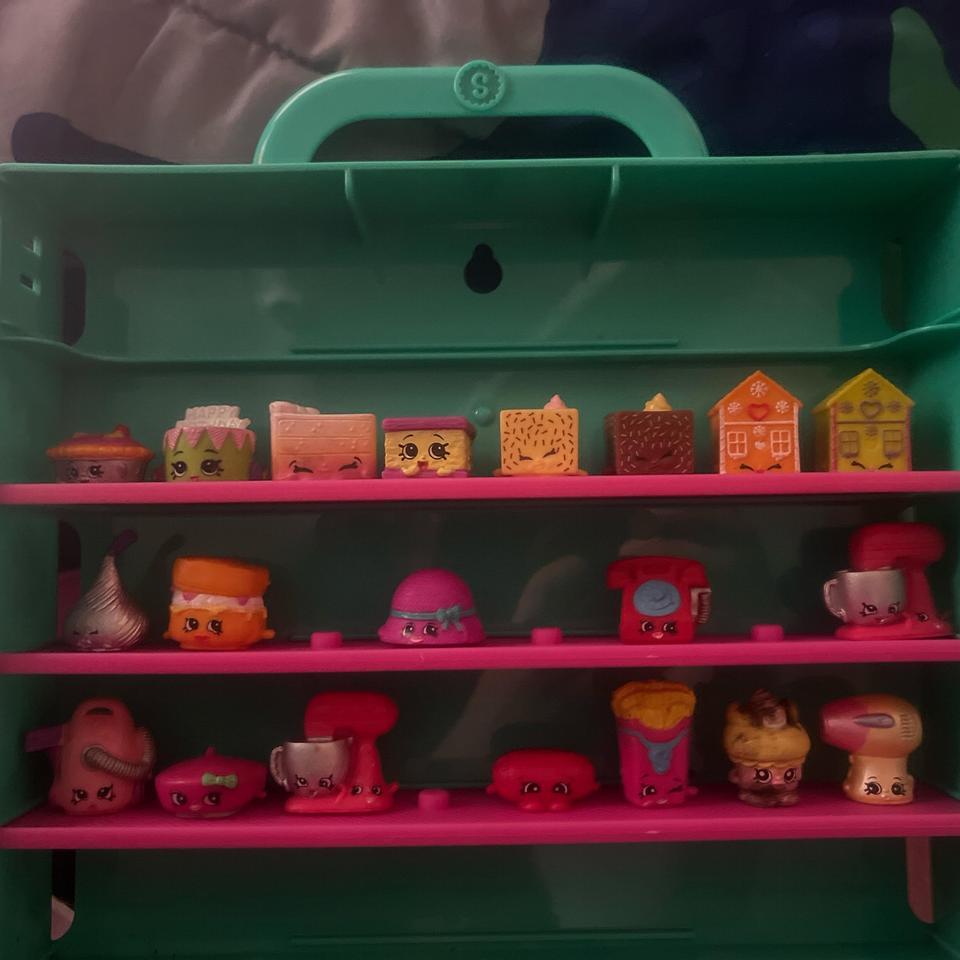 Shopkins Pink And Green Storage 7db5