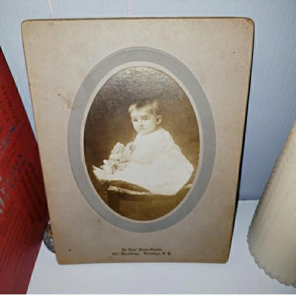 Vintage 1900s Cabinet Card Photo 4ad2 2