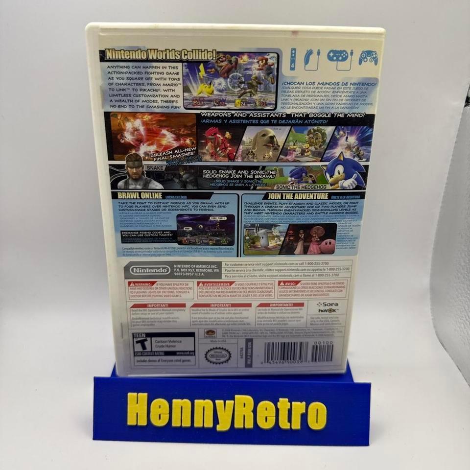 Super Smash Bros Brawl Nintendo 2f60 2