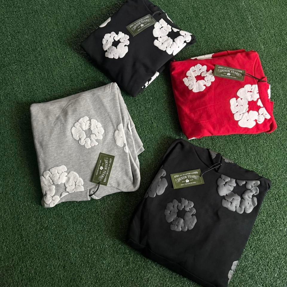 Denim Tears Hoodies Black Aff1