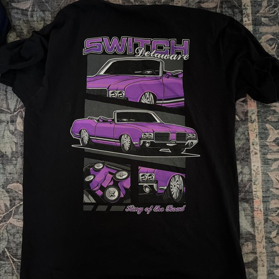 Switch Black T Shirt With Pink 5645 2