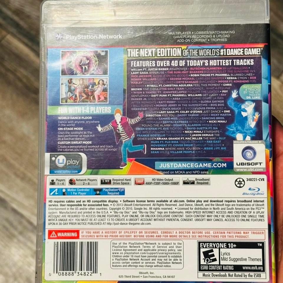 Just Dance 2014 Sony Playstation 2