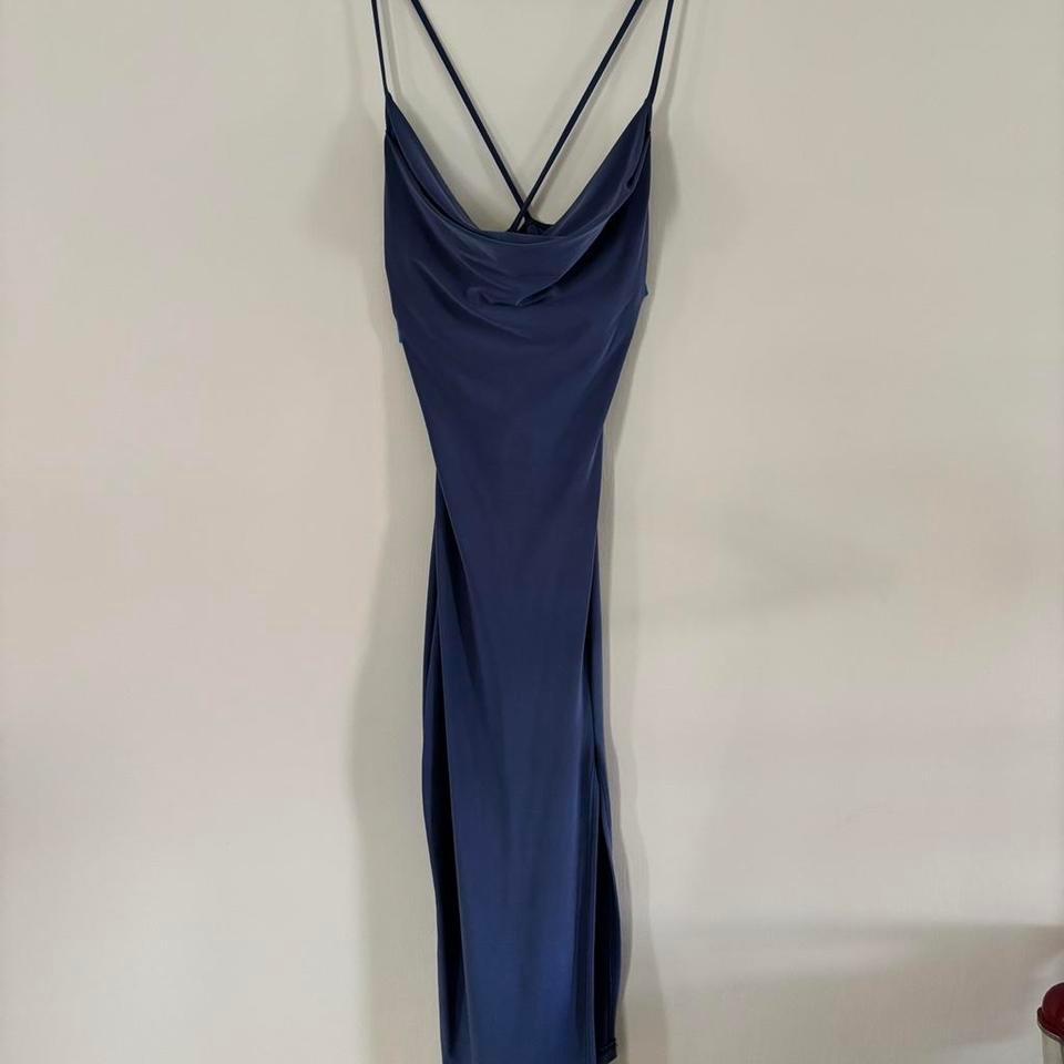 Windsor Navy Blue Midi Dress 0107