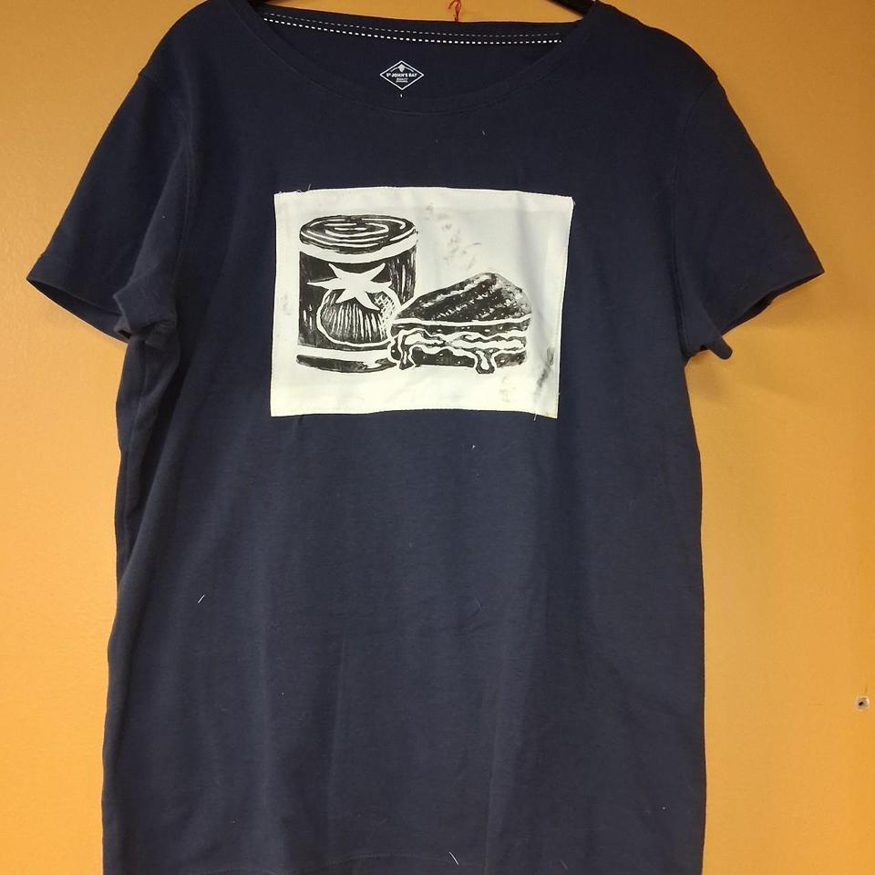 Dark Blue T Shirt With 226c
