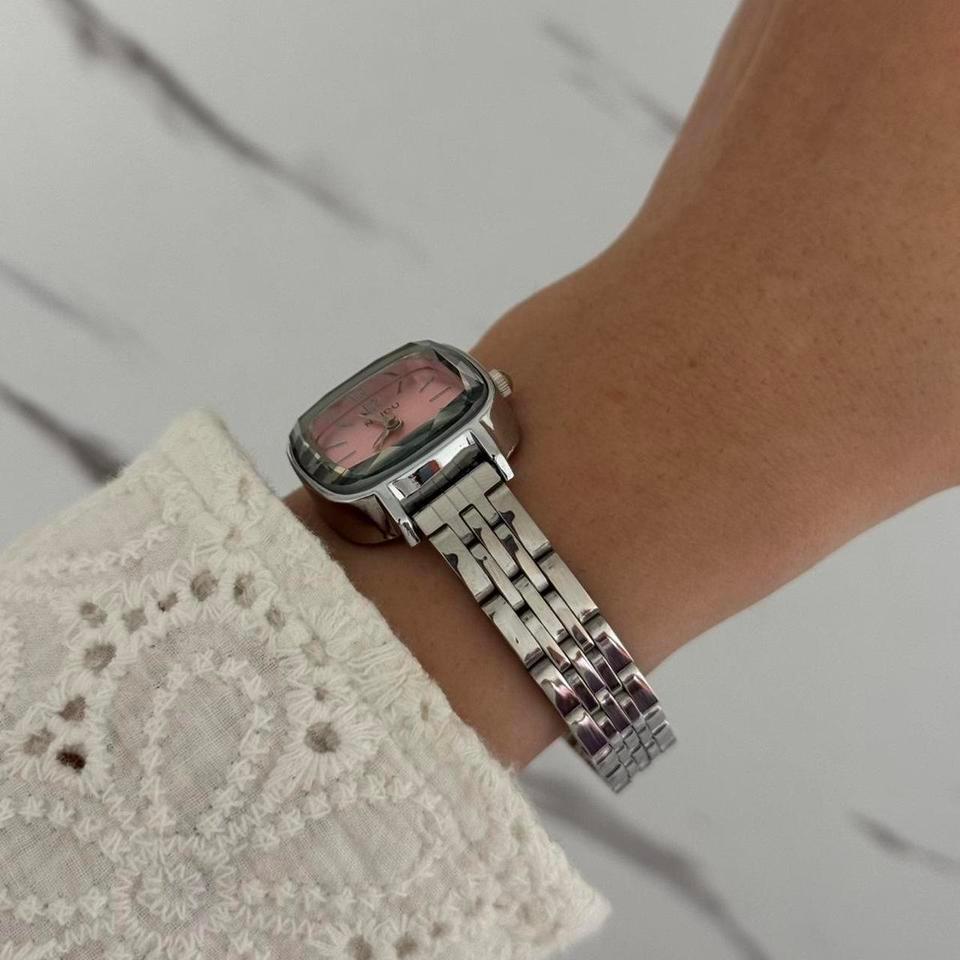 Sku0104 Silver Pink Watch Metal Fc43 2