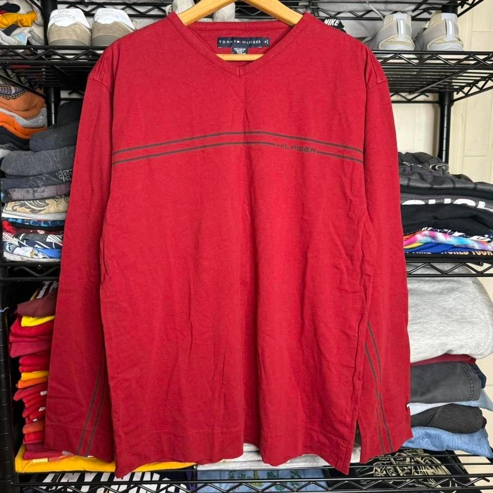 Vintage Y2k Tommy Hilfiger Striped 43a5