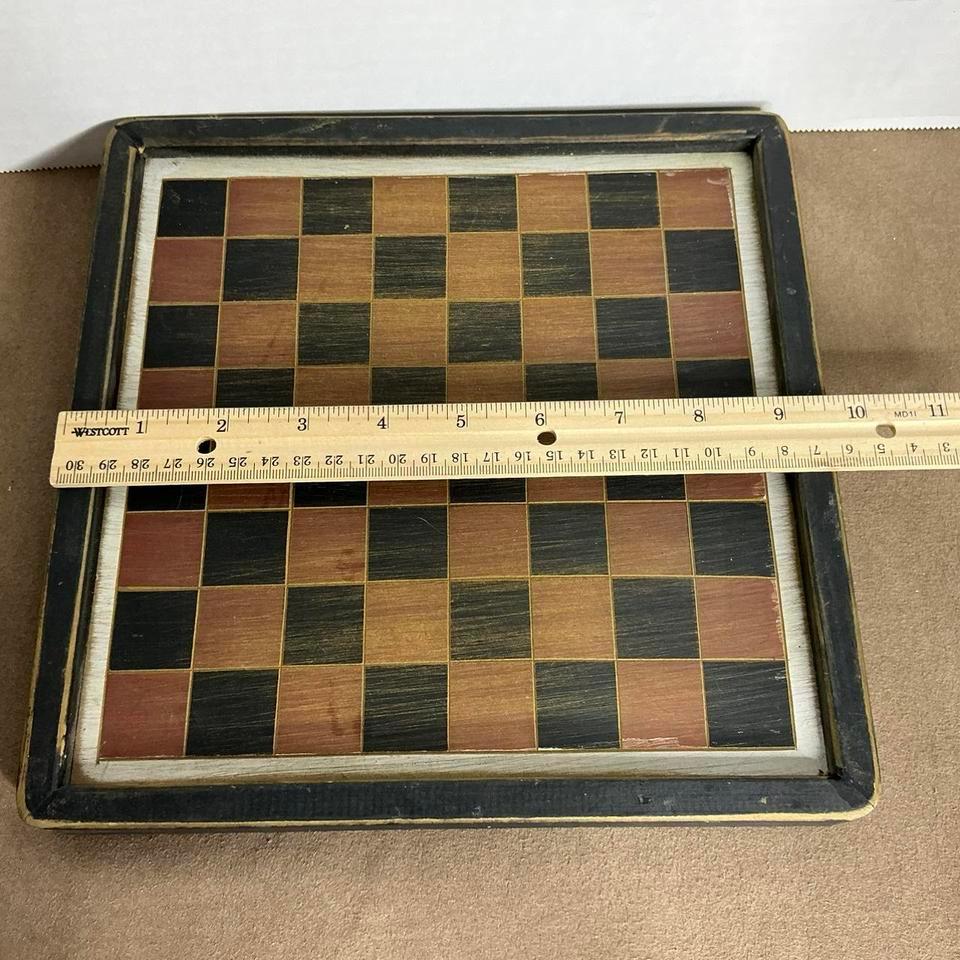 Brown And Black Chess Board 4