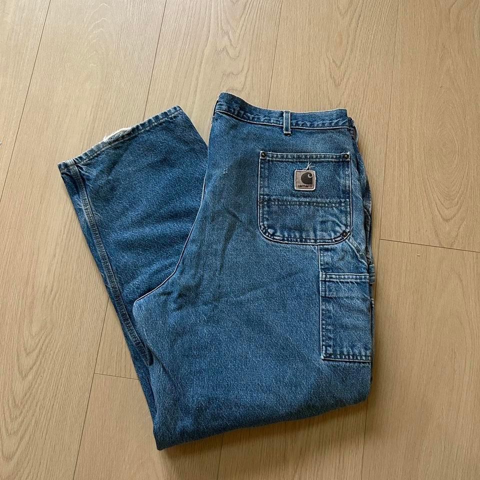 Vintage Double Knee Carhartt Blue D922
