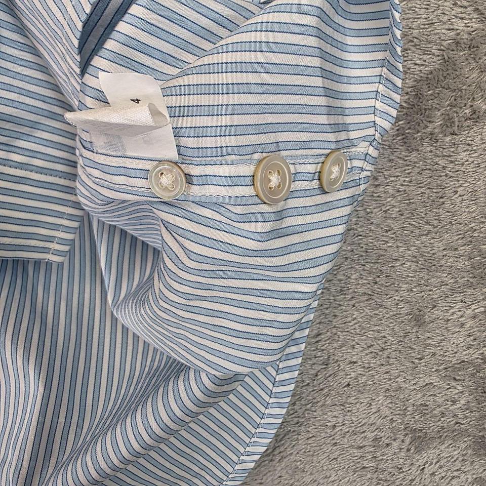 Express Shirt Mens Large Blue 5387 5