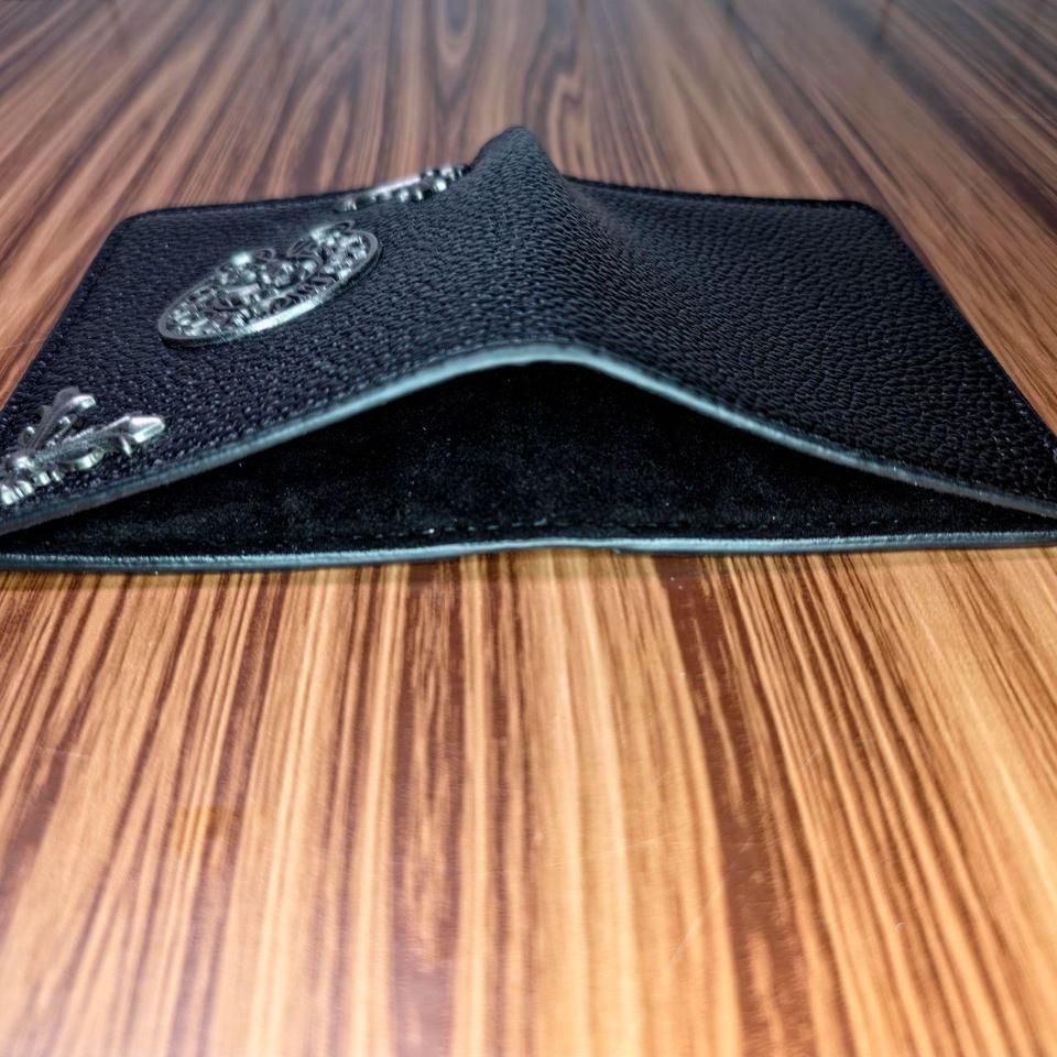 Chrome Hearts Leather Wallet With 0eb9 4