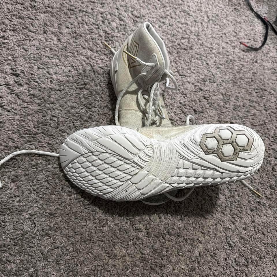 Rudis Wrestling Shoes White And B74d 2