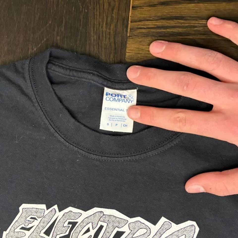 Super Sick Electric Chair Tee 3a07 4