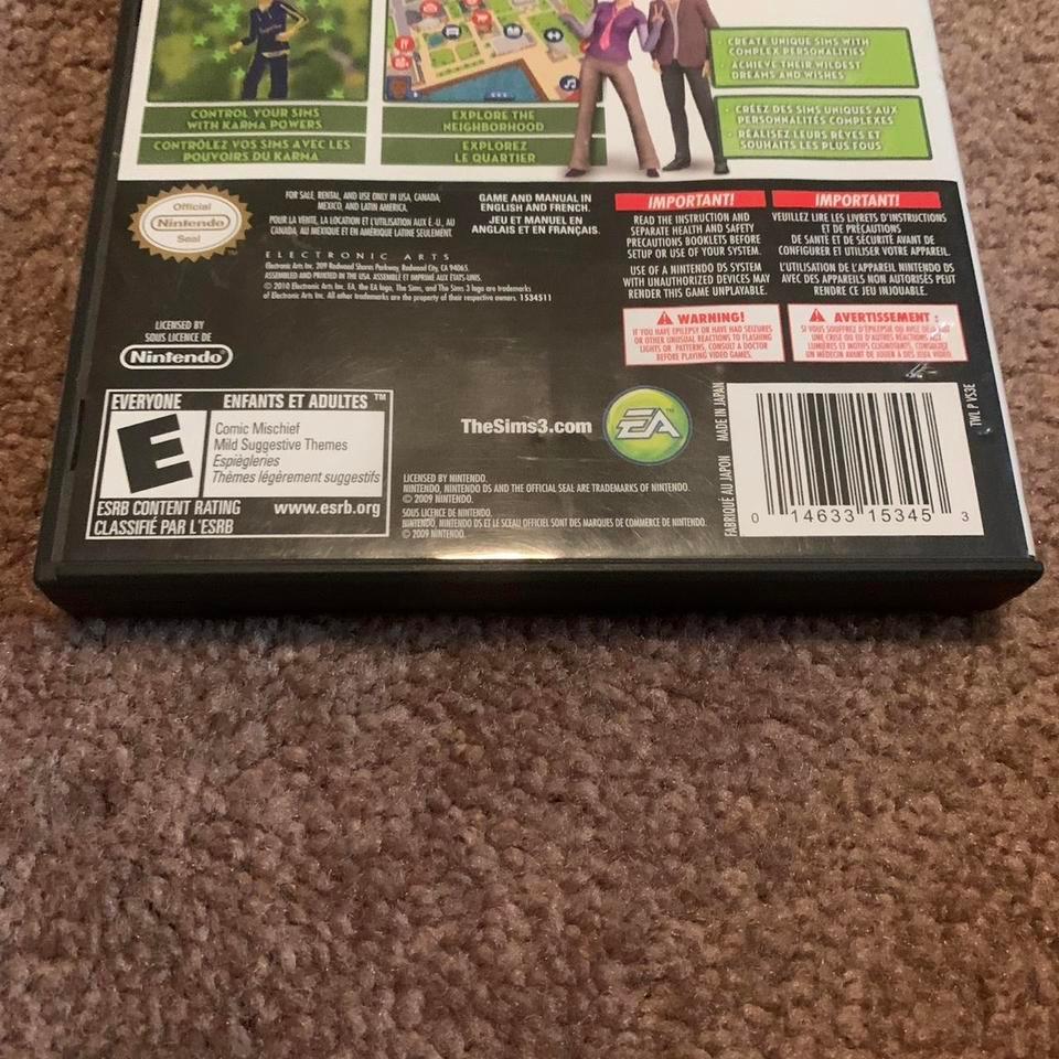 The Sims 3 Nintendo 96e0 2
