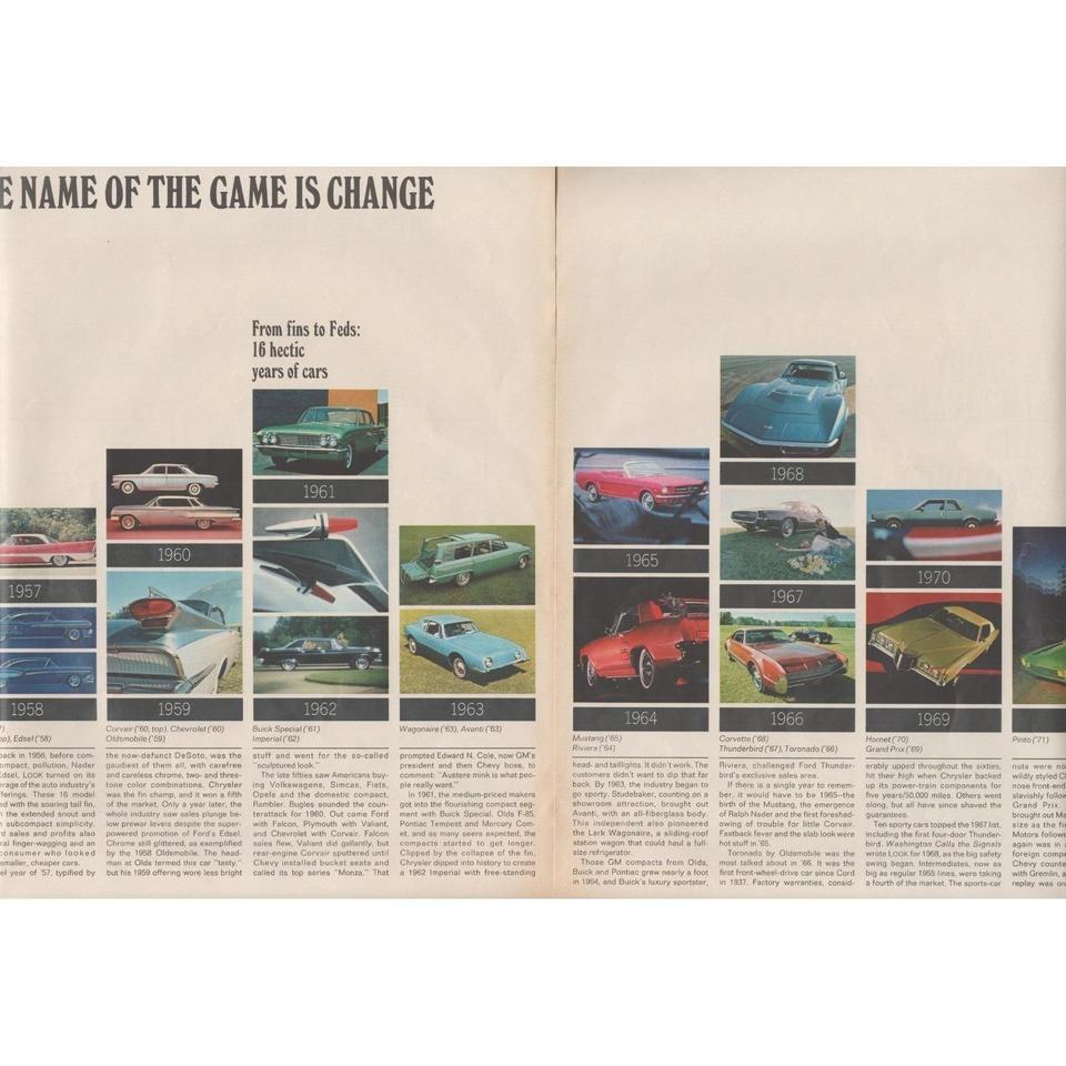 1971 Look Magazine New Car C7fc