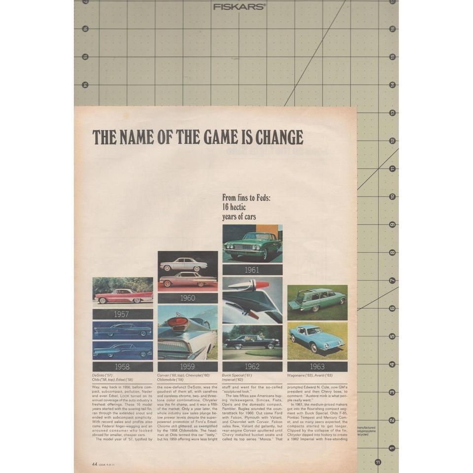 1971 Look Magazine New Car C7fc 2