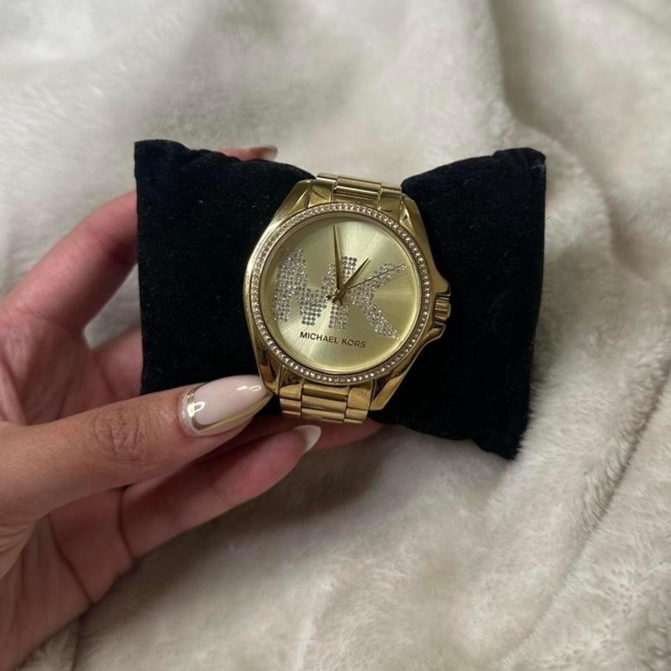 Gold Micheals Kors Diamond Watch 5700