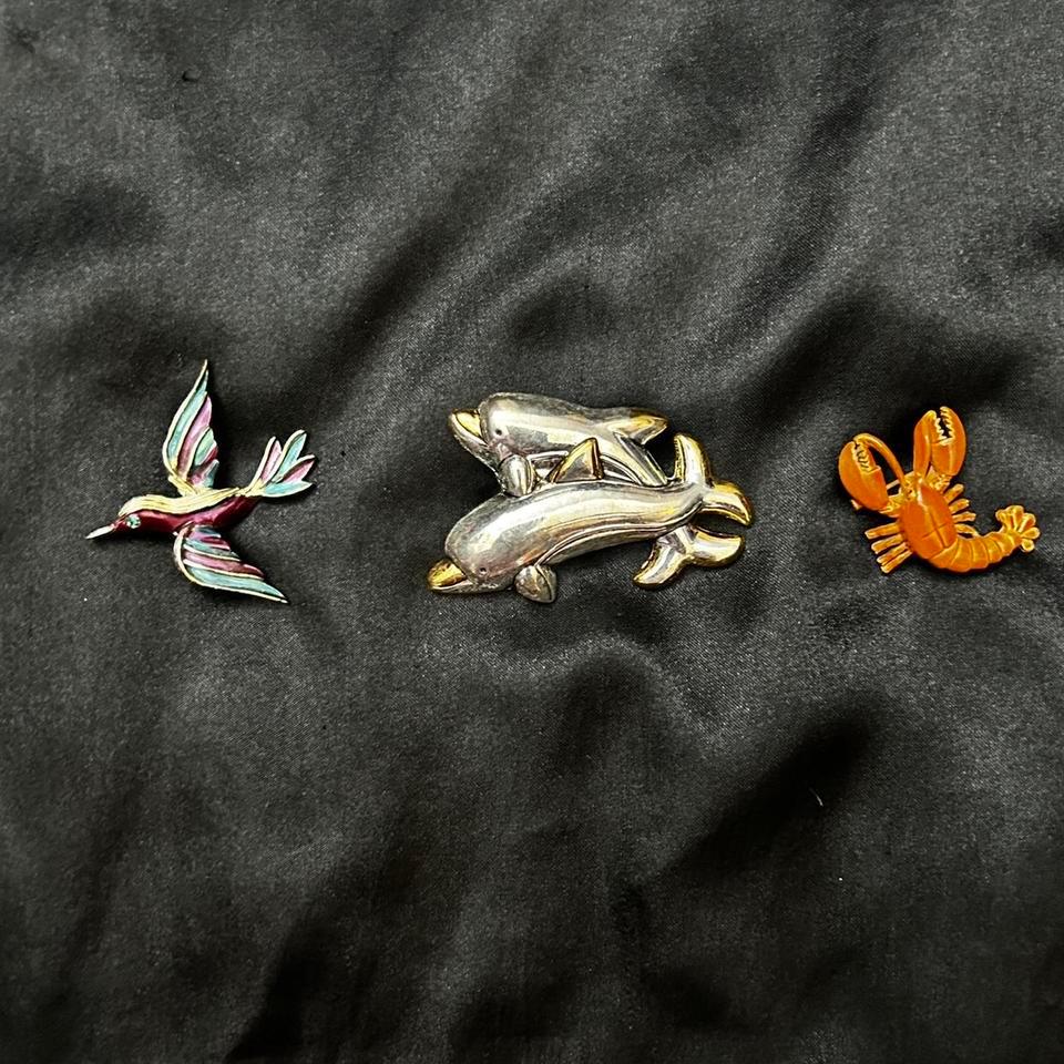 Vintage Animal Pins Jewelry Pins 1888