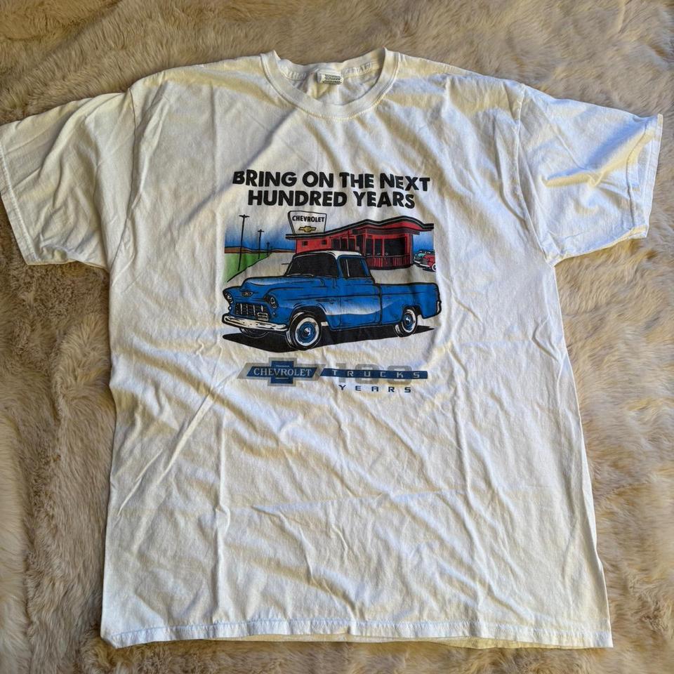 White Chevy Truck Shirt Chevy 50cd