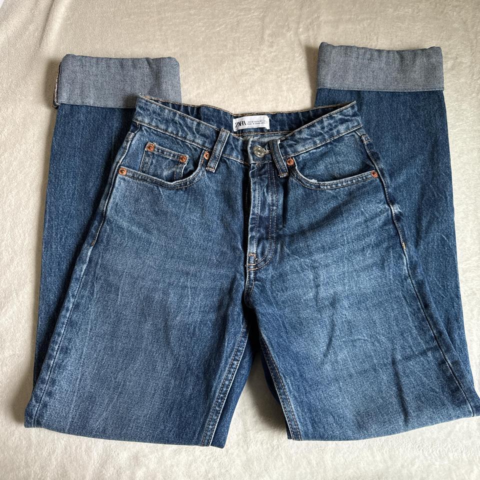 Zara Dark Blue Denim Jeans 891a