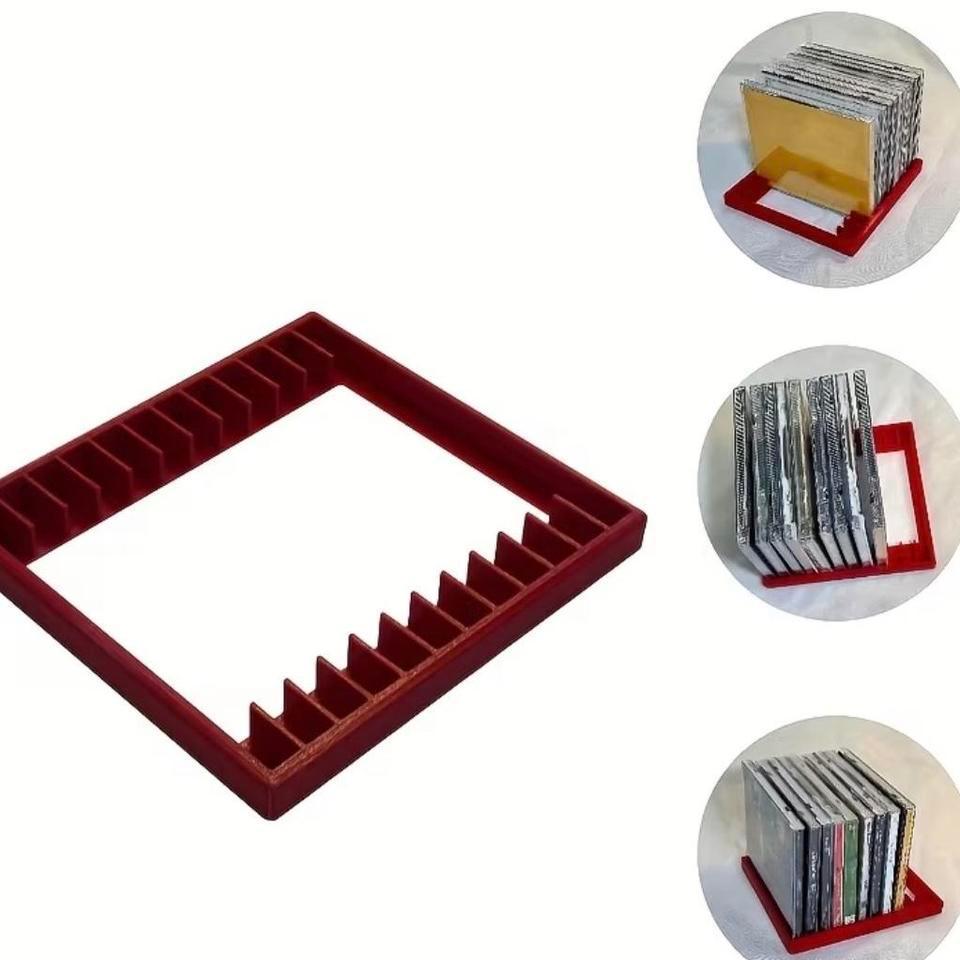 Cd Dvd Storage Rack Holder 0136