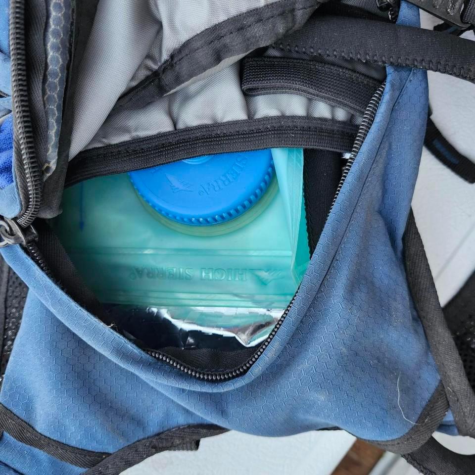 Blue High Sierra Backpack With 2