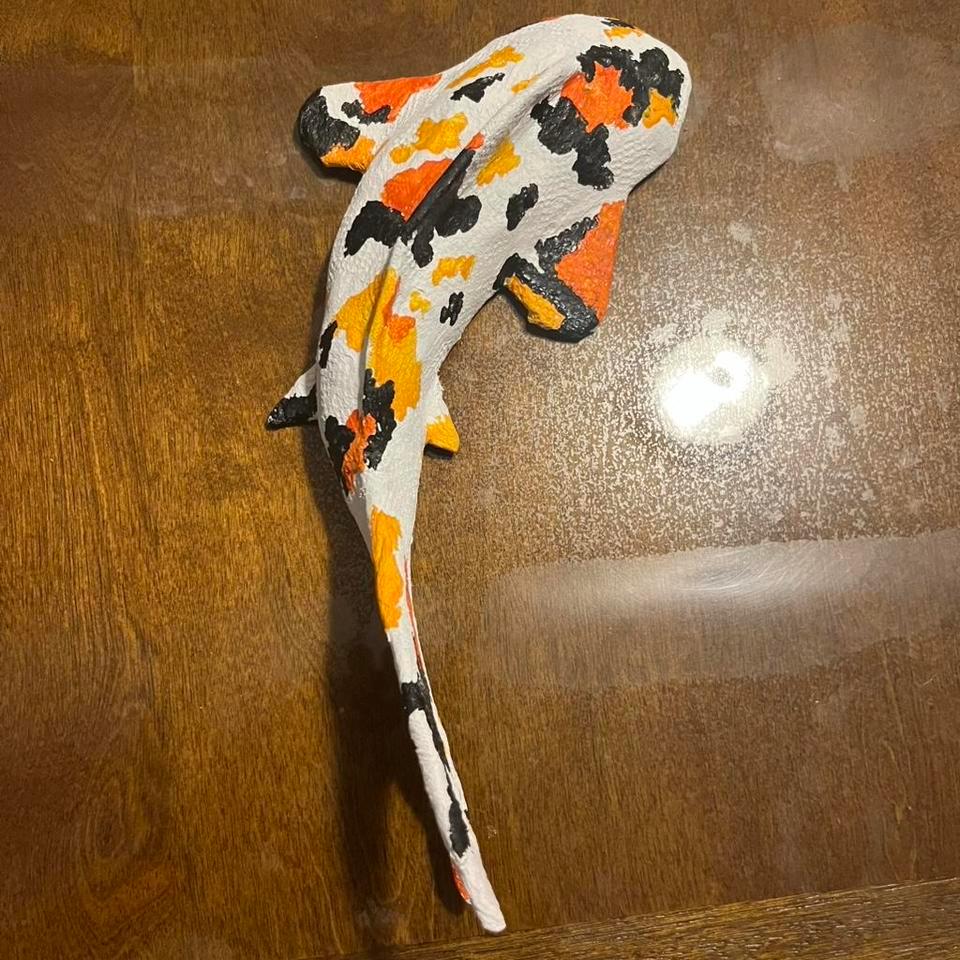 Handmade Koi Fish Sculpture Koi 5006