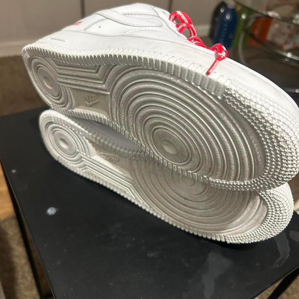 White Supreme Air Force 1 3eba 2