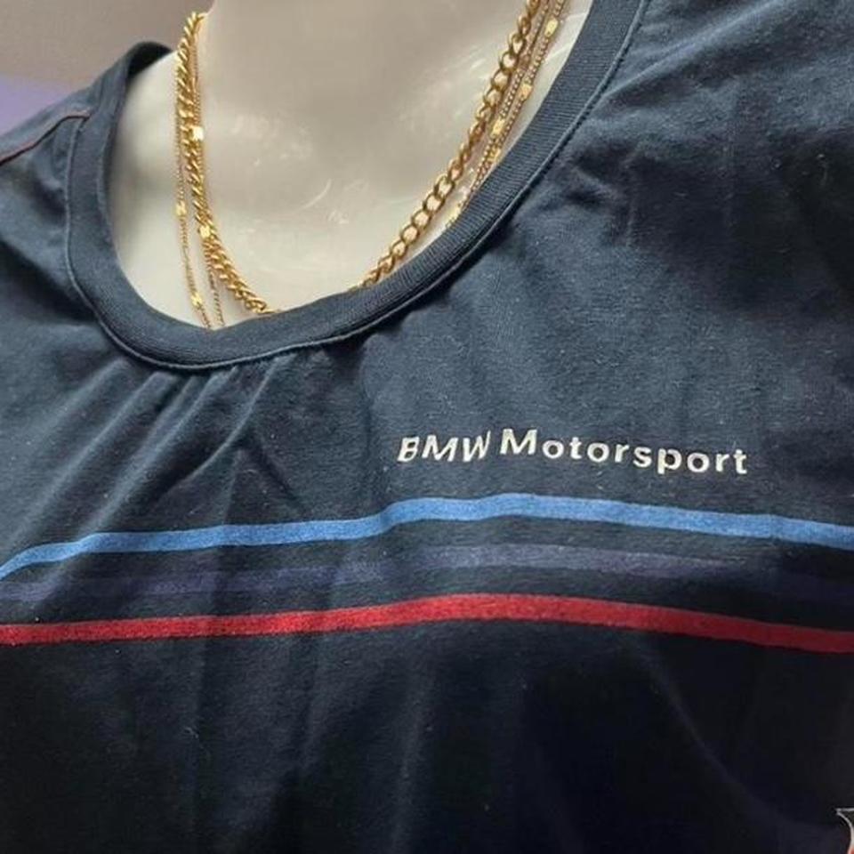 Bmw Motorsport Navy Blue Tee