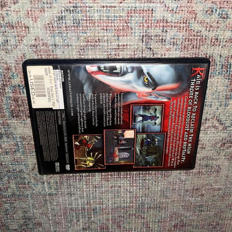 Ps2 Playstation Vintage Gamer Bloodomen F3be 2