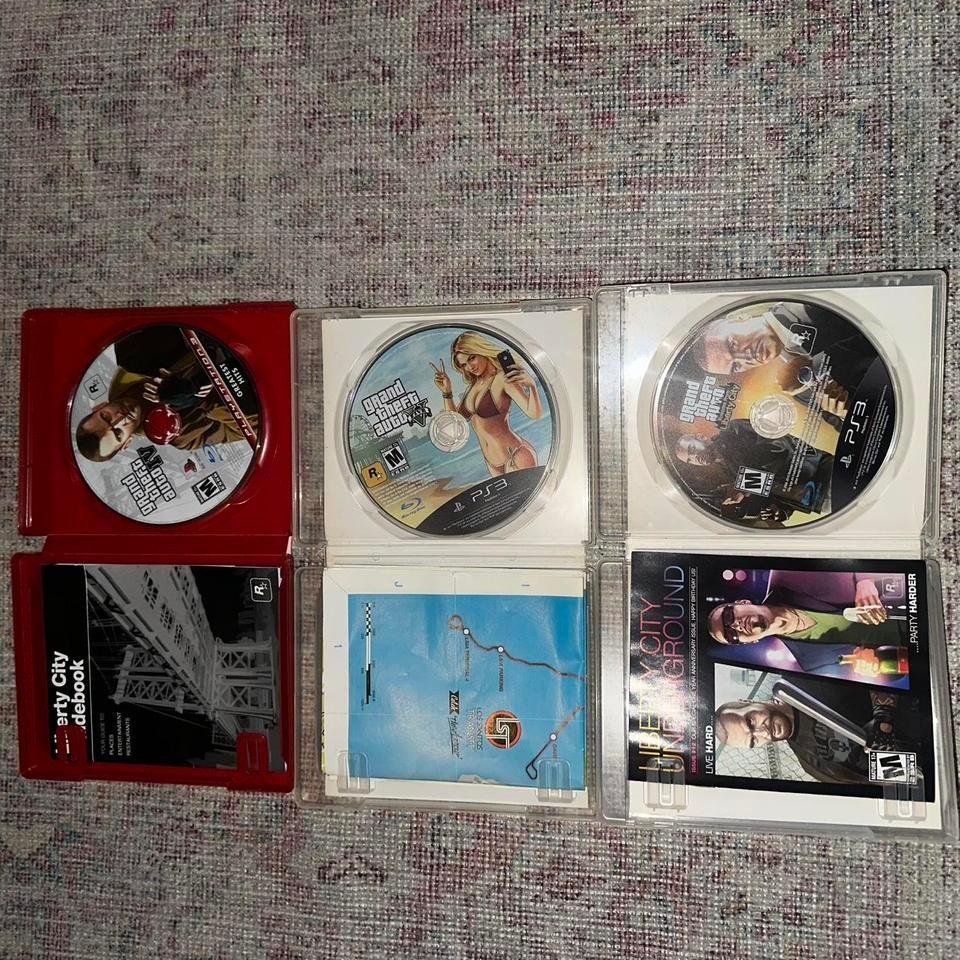 Gta Bundle Gaming Ps3 Playstation 7c83 3