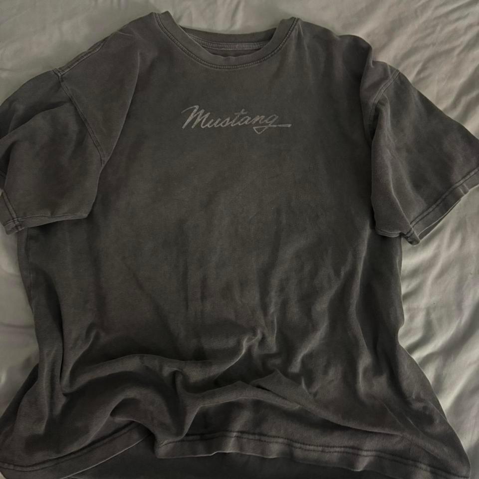 Ford Mustang Black T Shirt Mustang 5619