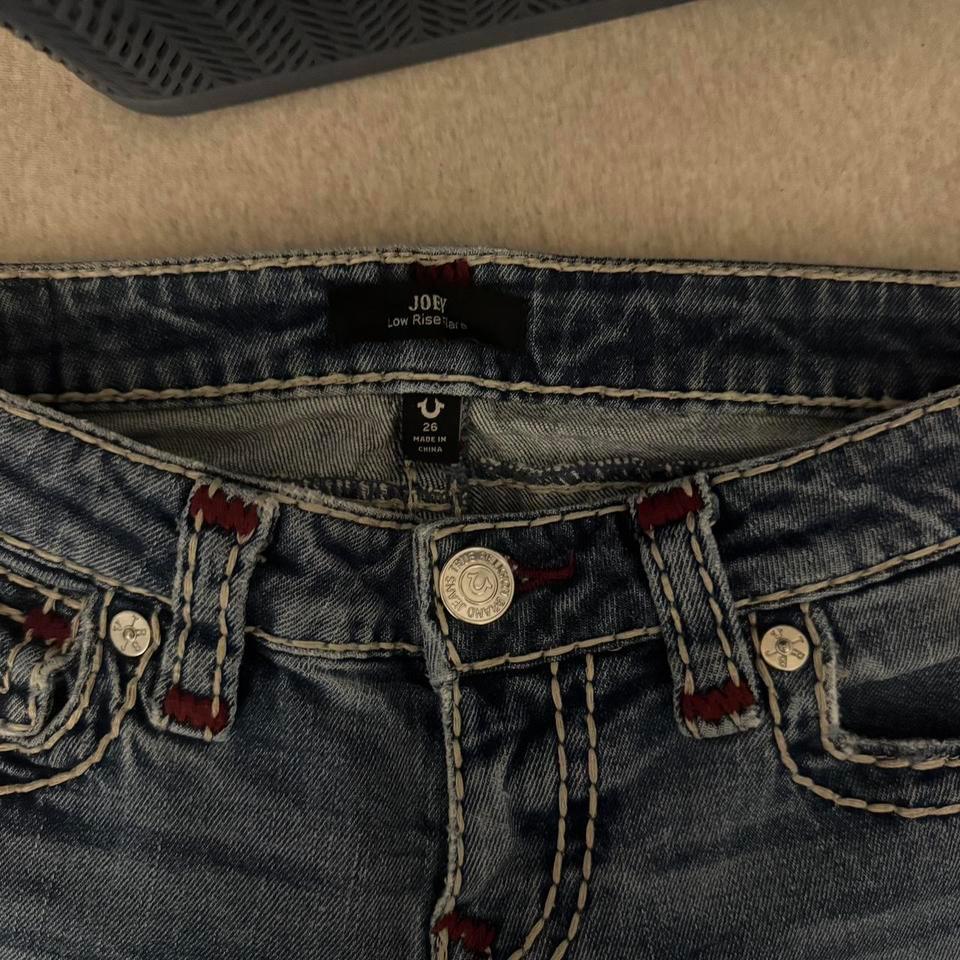 True Religion Low Rise Blue 6c5e 2