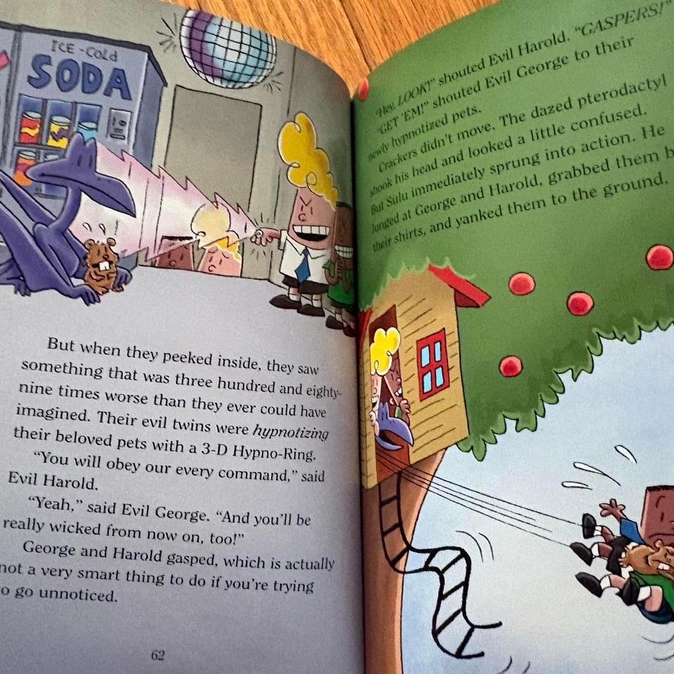 Captain Underpants 4 Book Bundle Dav 5
