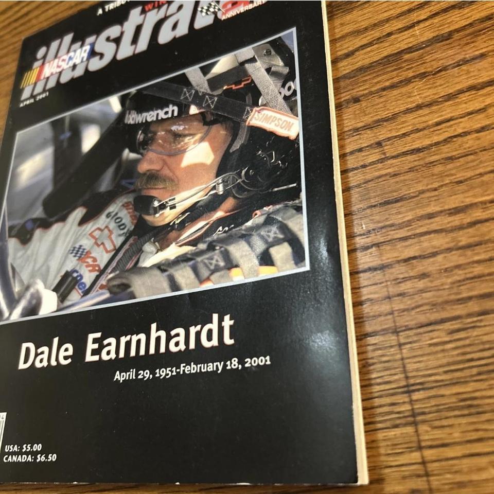 Dale Earnhardt Nascar Magazine Lot D214 5
