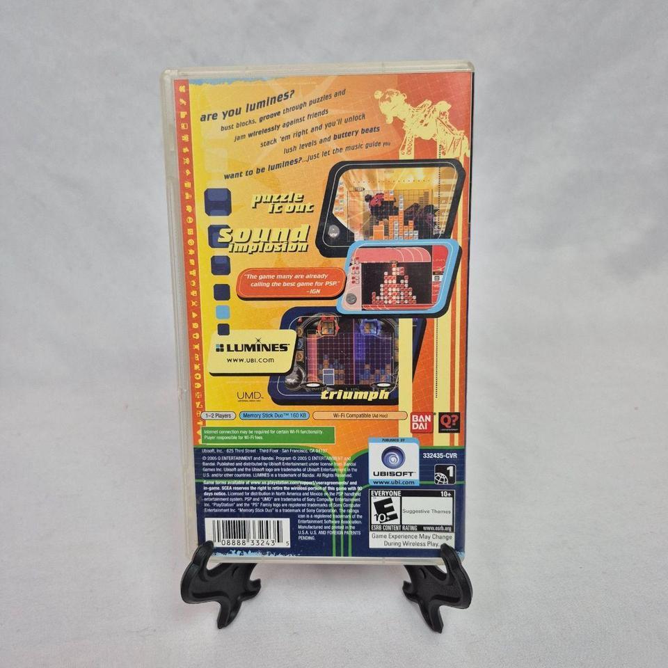 Lumines Psp Sony Playstation Portable A3c3 2