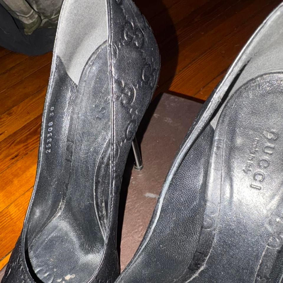 Black Gucci High Heels With 2206 7