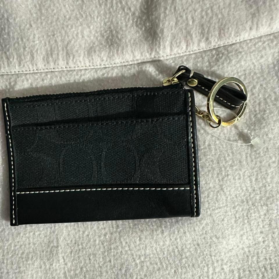 Black Coach Card Holder With Cad2 4