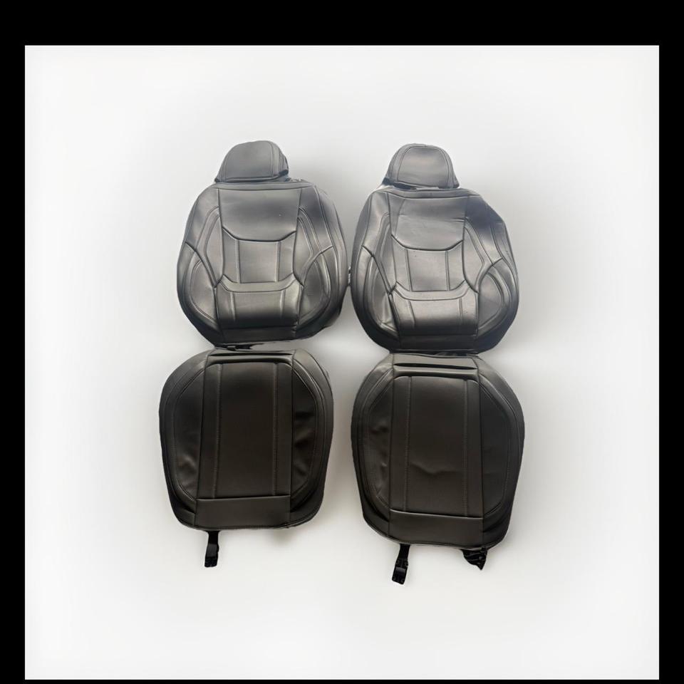 Coverland Grey Leather Seat Covers 20fd