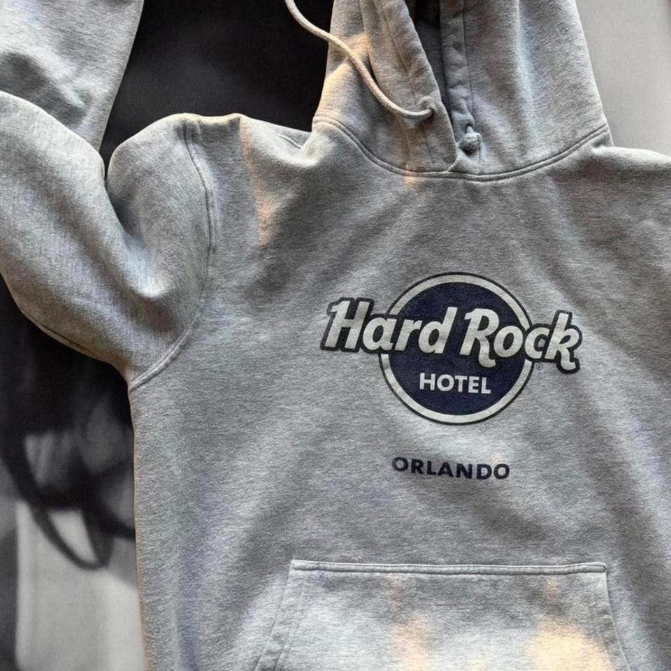 90s Grey Hard Rock Cafe B878 2