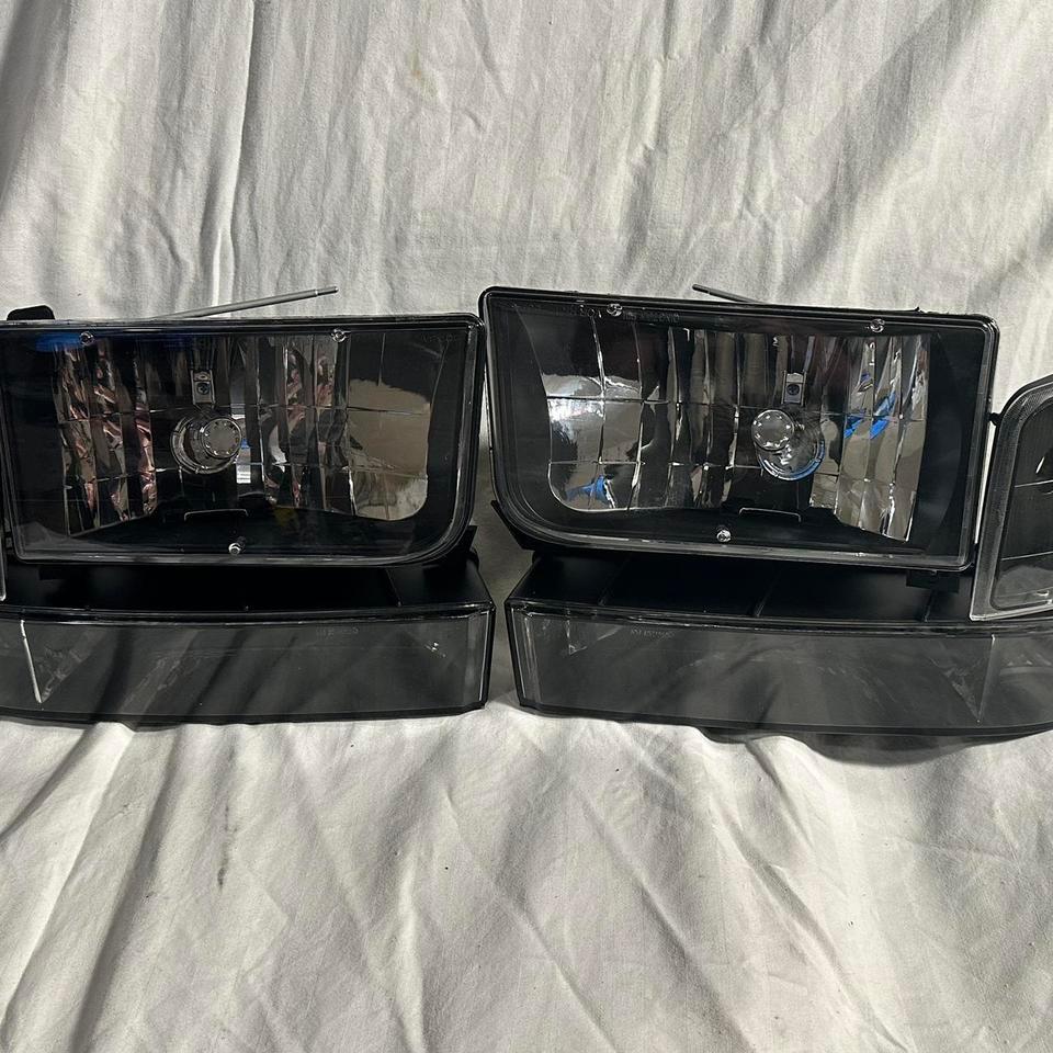 1990 Ford F250 Smoke Headlights
