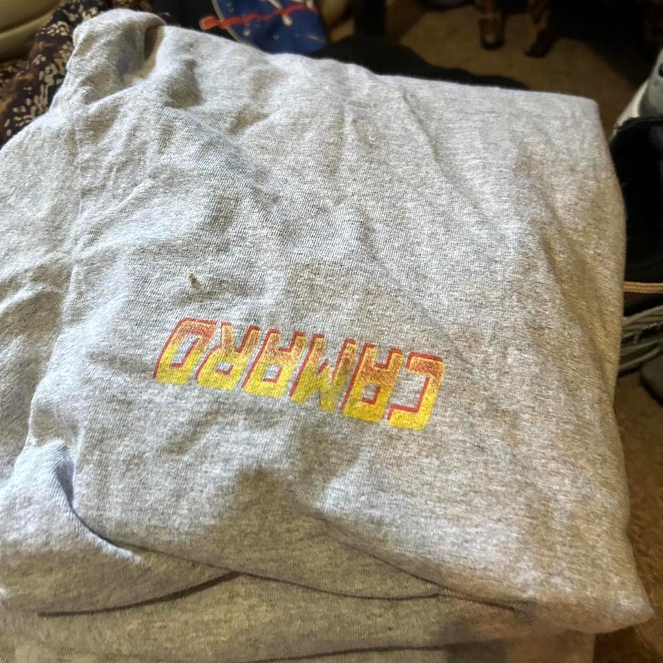 Grey Camaro Tee With Red B628
