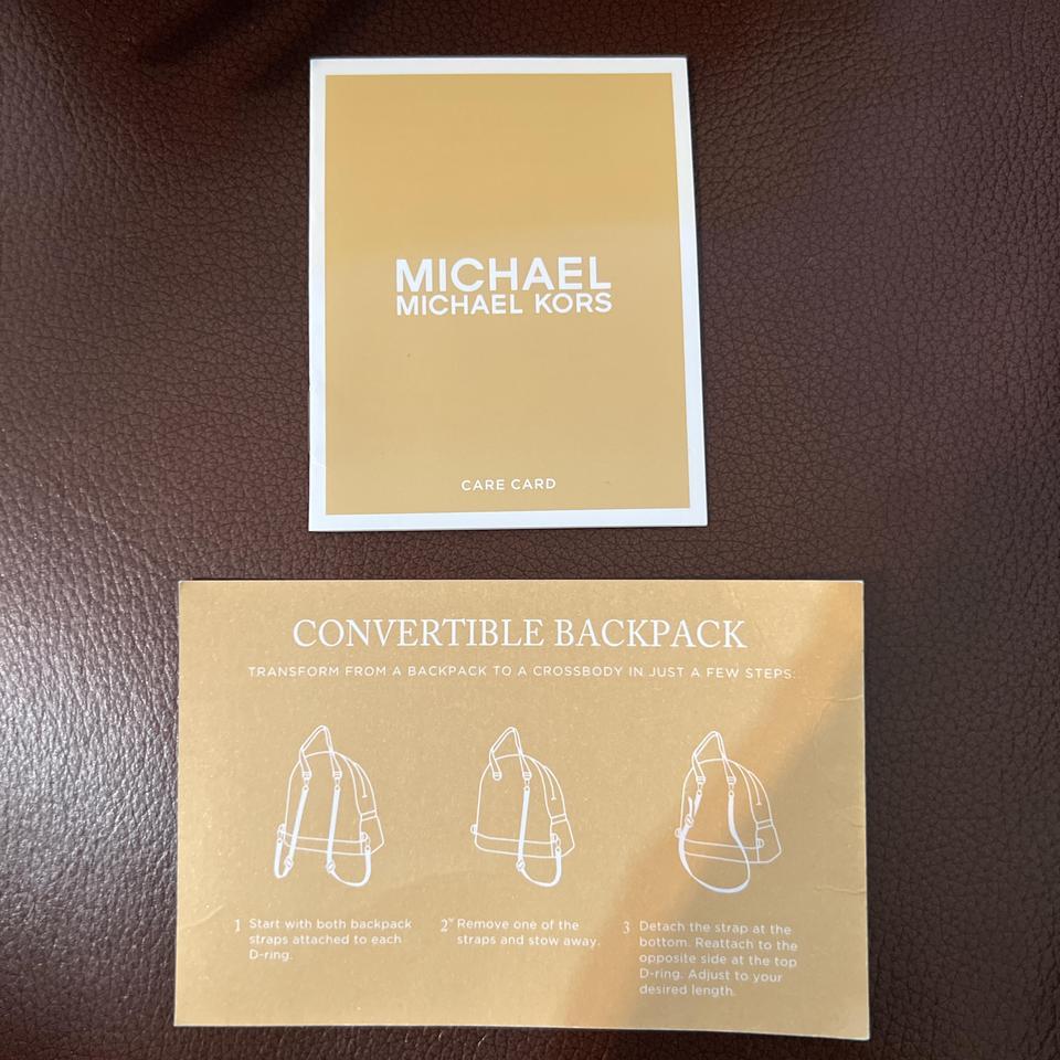 Michael Kors Convertible Backpack Never 814b 5