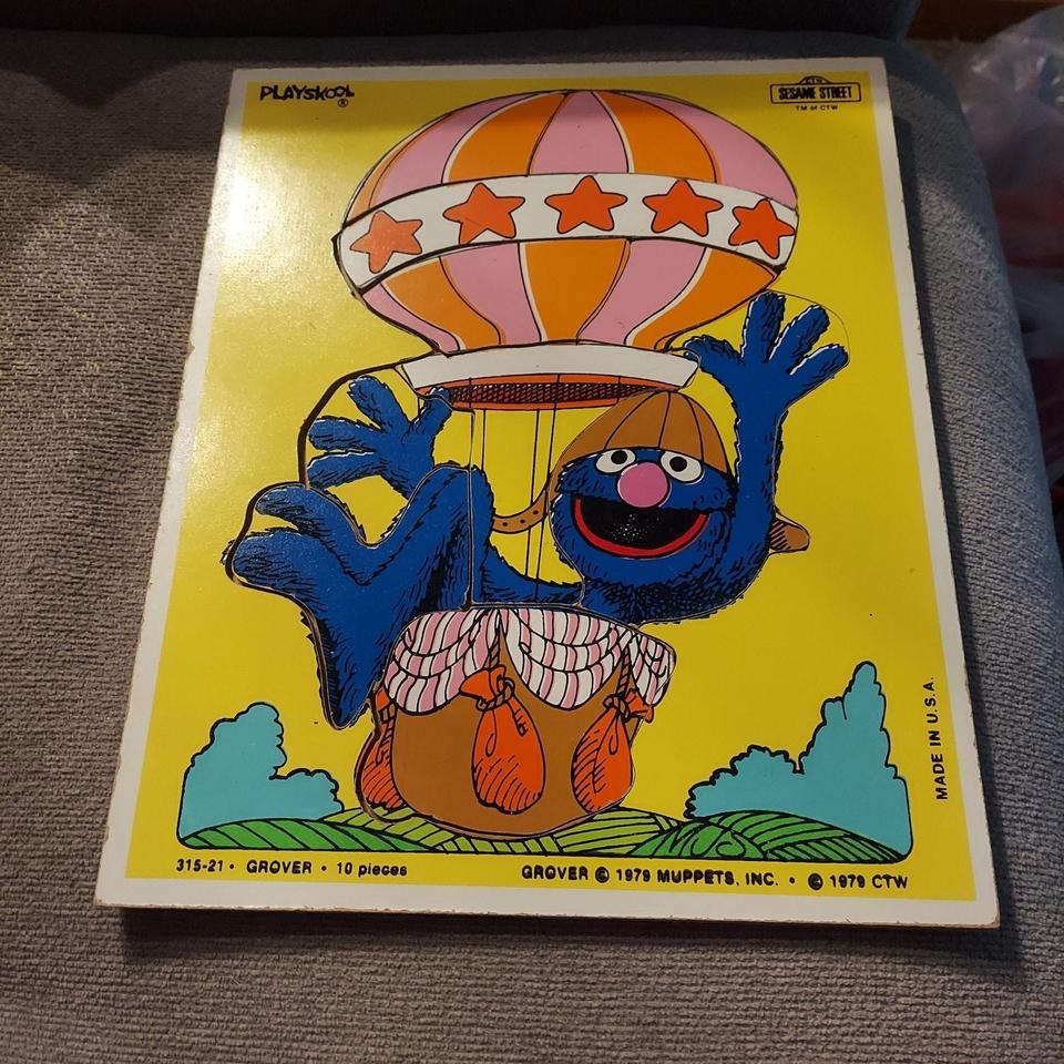 This Vintage Playskool Sesame Street