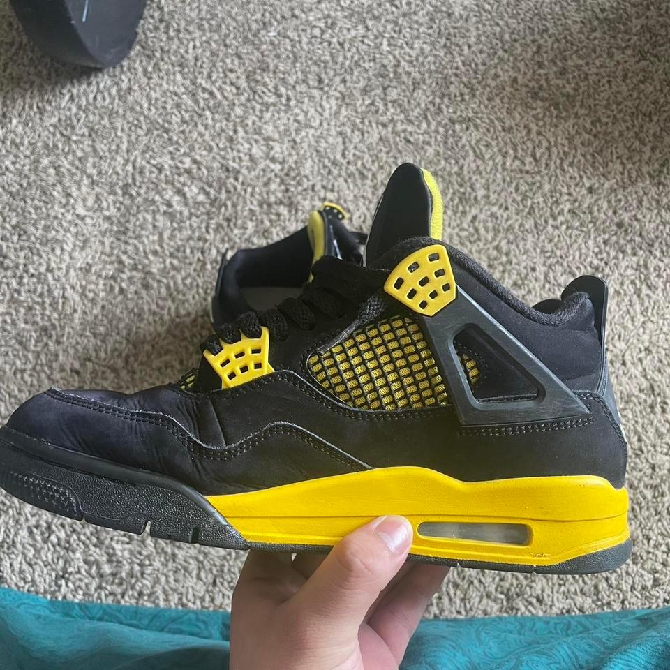 Black And Yellow Jordan 4 F6b8 3