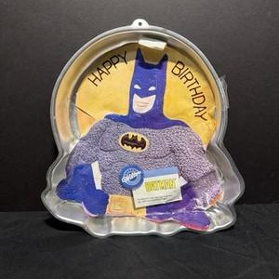 Vintage Wilton 1992 Batman Aluminum 1818