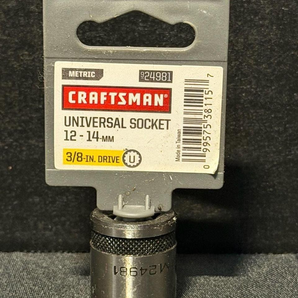 Craftsman Universal Socket 12 14mm Metric 85ea